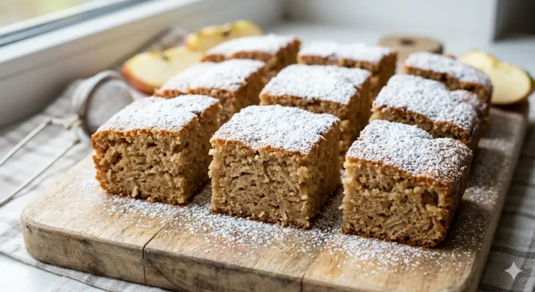 Fotografie culinara pentru Prăjitură cu mere de post care nu se lasă la mijloc, publicata pe Kepoli.