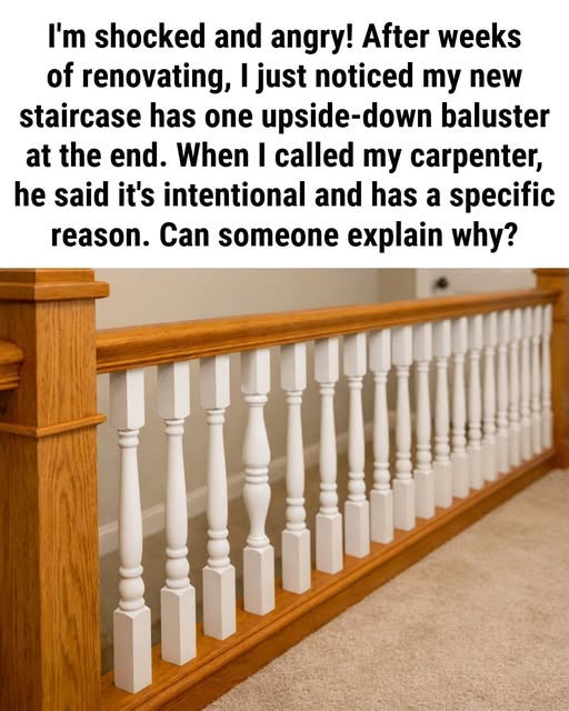 Why Is There One Upside-Down Baluster on My Staircase? The Surprising Reason Behind This Old Tradition