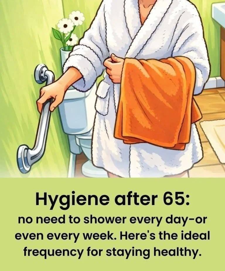 Why Daily Showers After 65 May Do More Harm Than Good
