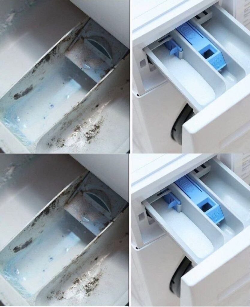 The ingenious trick for cleaning the washing machine’s detergent drawer Details First comment – welcome