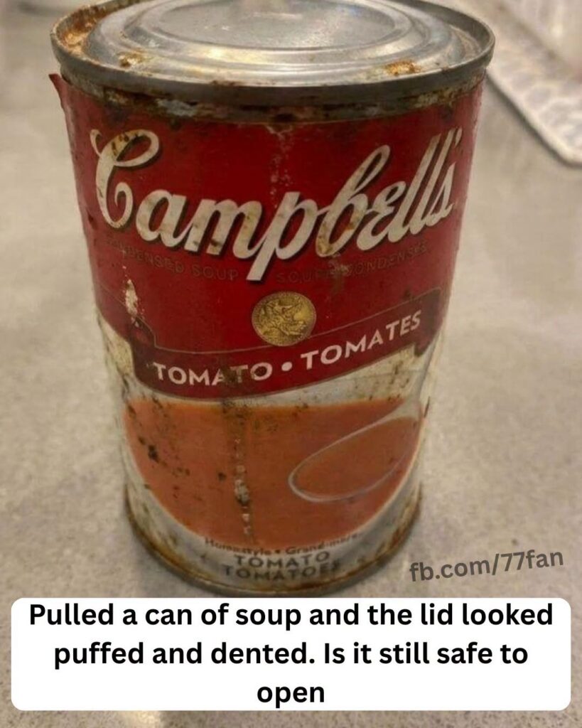 I Almost Opened That Can… Until I Noticed the Lid Was Puffed