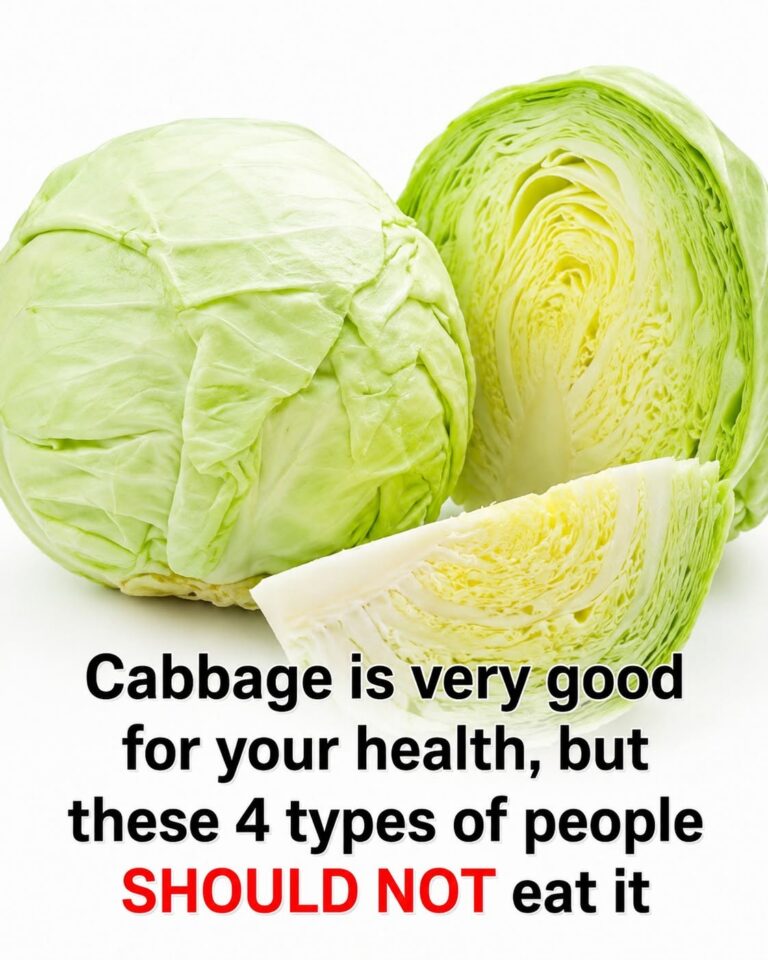 4 types of people who should avoid eating cabbage