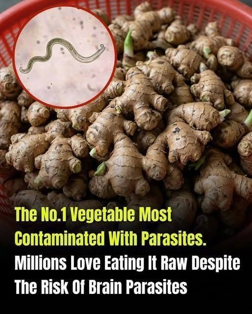The Most Parasite-Contaminated Vegetable? Experts Warn About Hidden Risks