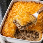 4-Ingredient Beef and Hashbrown Casserole