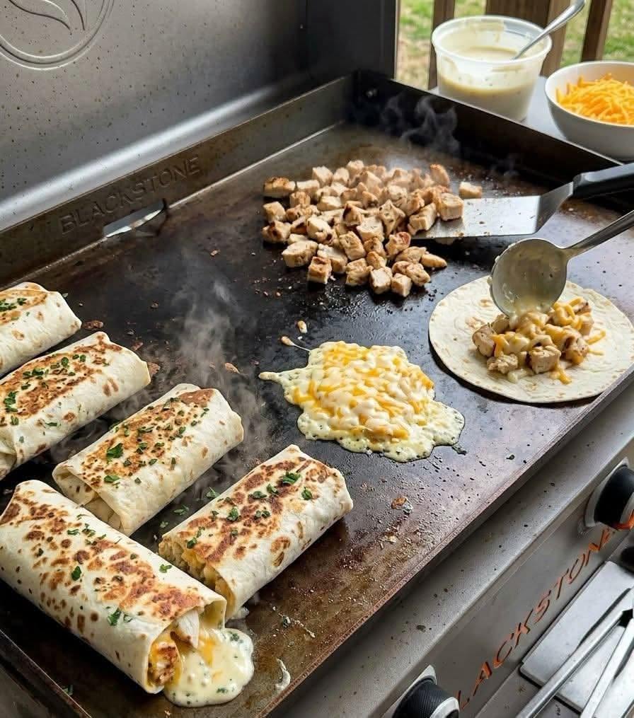 Cheesy Garlic Chicken Wraps: An Easy Weeknight Dinner