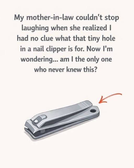 Why Your Nail Clipper Has That Small Round Hole and Why It Still Matters Today