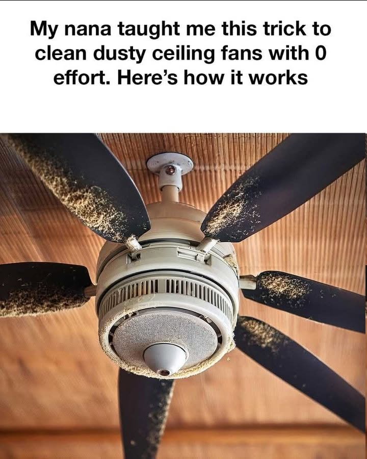 These are the worst to clean as they are so high, but this hack is genius!
