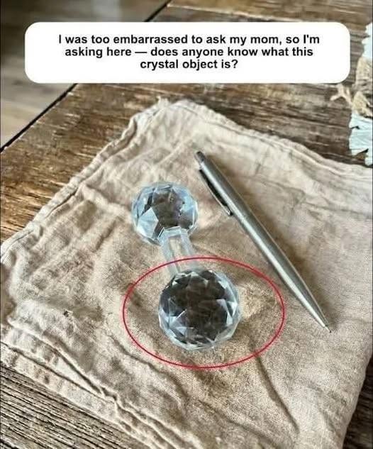 What Did I Find in My Grandmother’s China Cabinet? The Mystery of the Crystal Glass Dumbbell