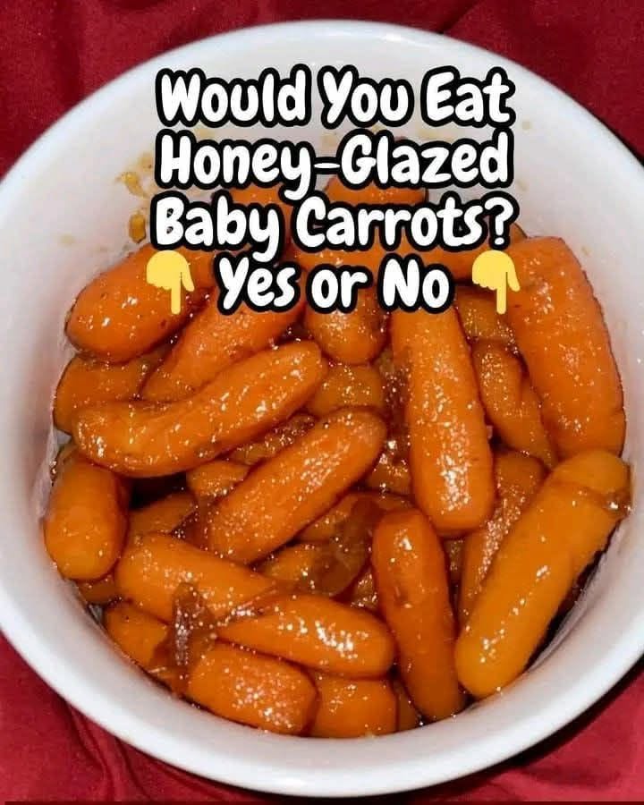 HONEY-GLAZED BABY CARROTS 🍯🥕