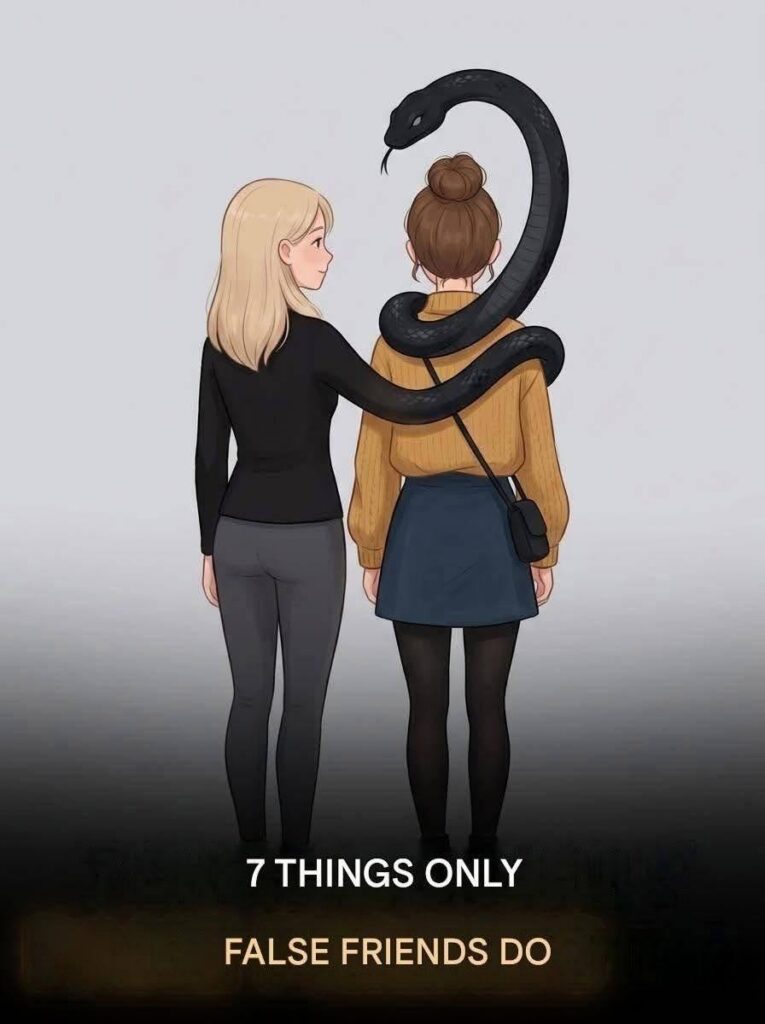 7 Things Only False Friends Do…Read more…
