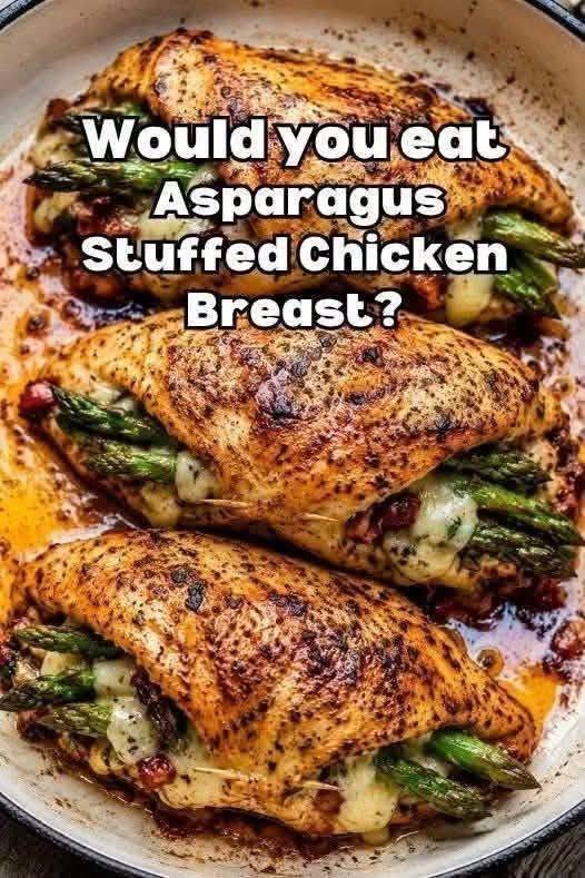 Asparagus Stuffed Chicken Breas