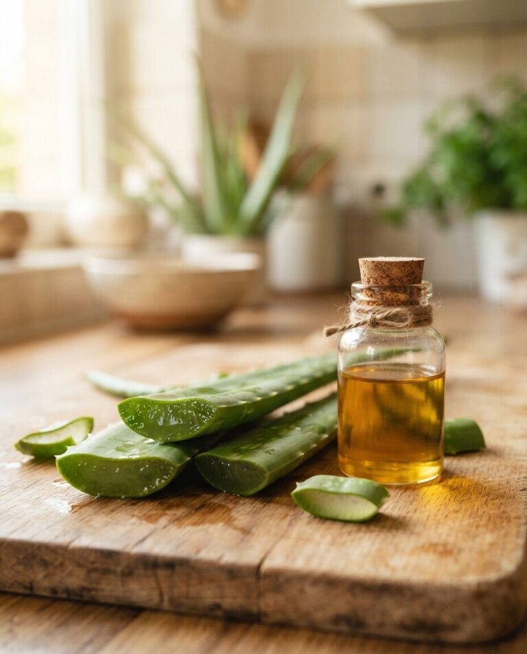 How to Make Aloe Vera Oil for Stronger, Fuller-Looking Hair