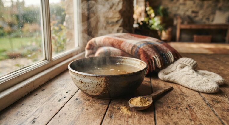 The Mustard Foot Soak: A Cozy Cold-Weather Ritual