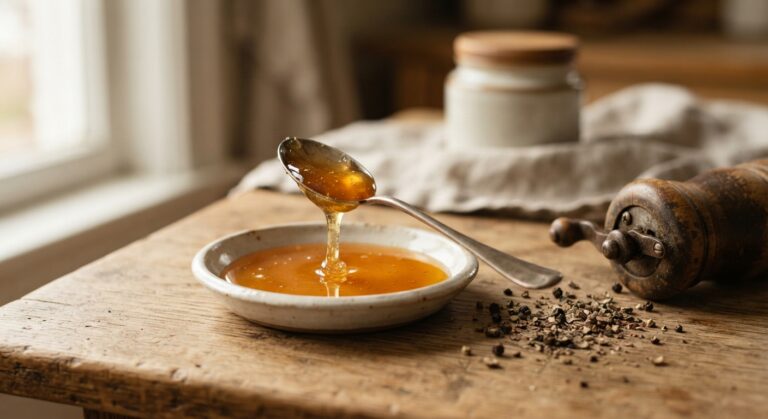 Honey and Black Pepper: A Simple, Old Cough Soother