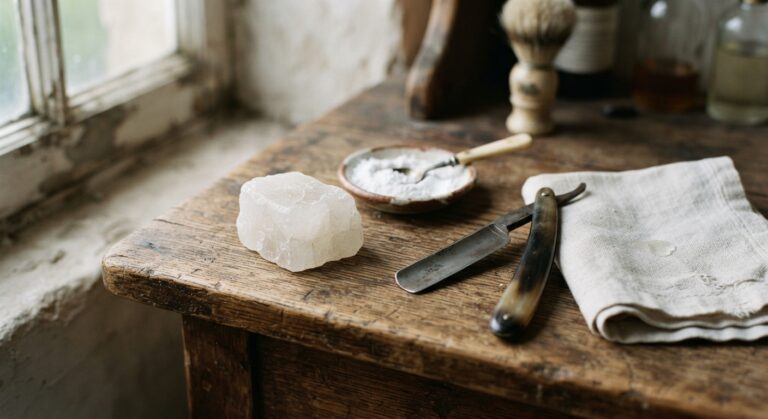 Alum Stone for Shaving Nicks: How This Astringent Works