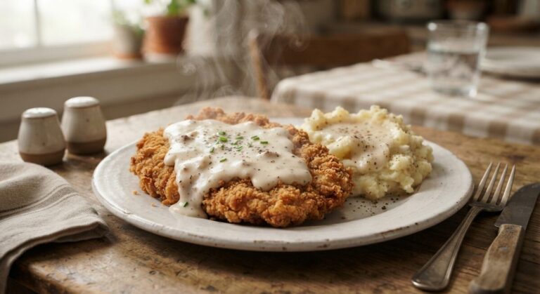 Chicken Fried Steak with Gravy