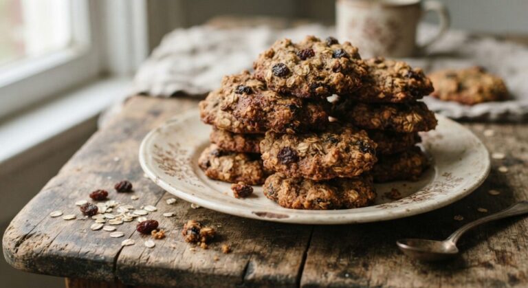 Depression-Era Oatmeal Cookies: Thrifty 1930s Drop Cookies