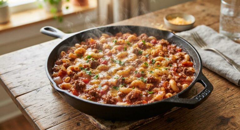 Old-Fashioned American Goulash: A Depression-Era Comfort Meal