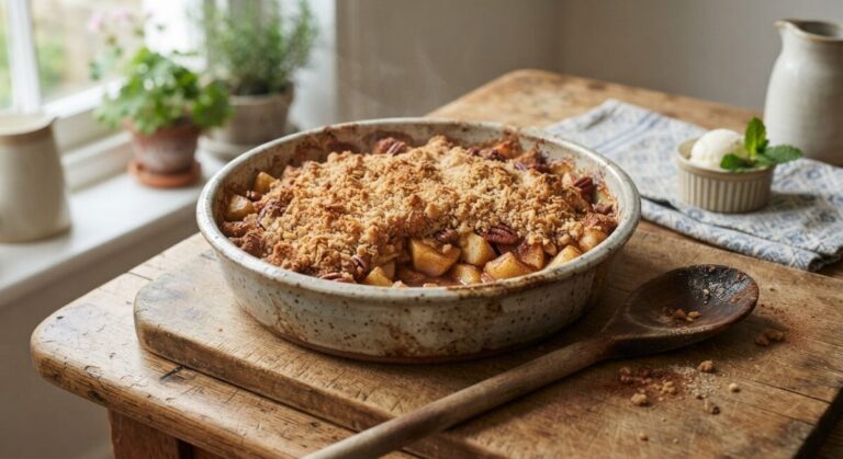 Old-Fashioned Apple Brown Betty, a Thrifty Classic