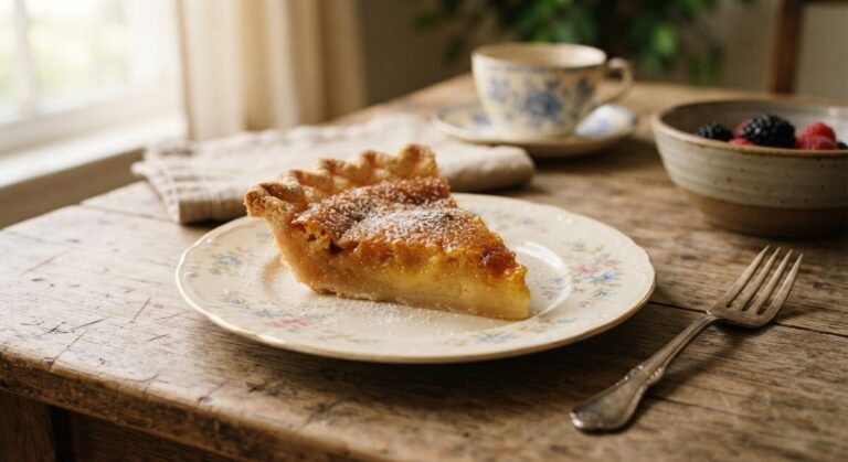 Old-Fashioned Chess Pie (Just Like Grandma Made)