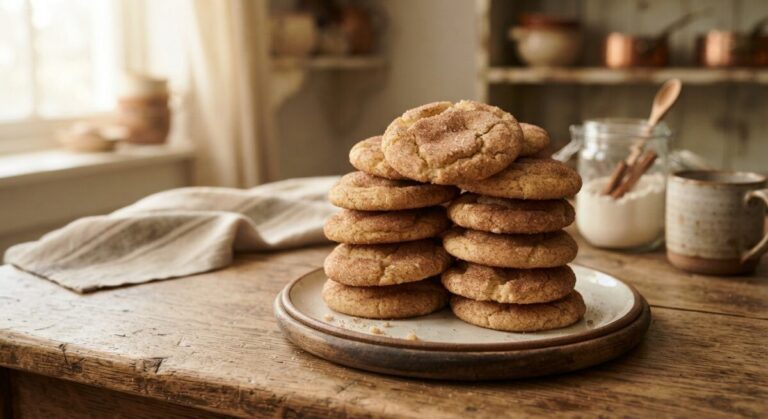 Old-Fashioned Soft Cinnamon-Sugar Snickerdoodles Recipe