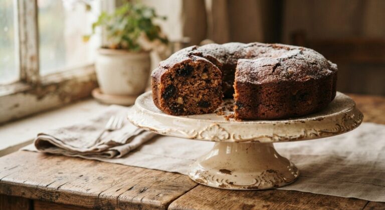 Old-Fashioned Spiced Prune Cake, Moist and Nostalgic