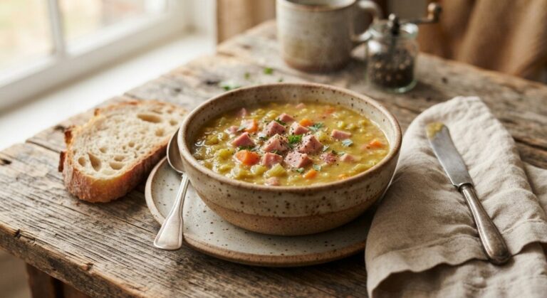 Split Pea Soup with Ham